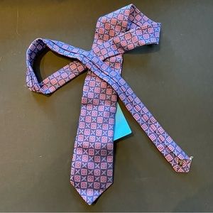 David Donahue Geometric Tie 🩷💜